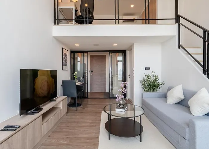 公寓 Near Bts L Duplex 42 Sqm L Rooptop Pool