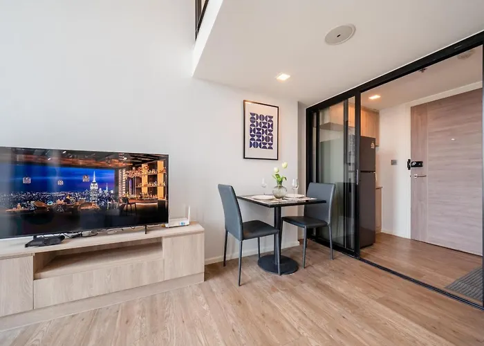 公寓 Near Bts L Duplex 42 Sqm L Rooptop Pool *