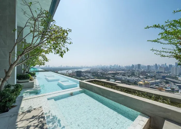 Near Bts L Duplex 42 Sqm L Rooptop Pool 公寓
